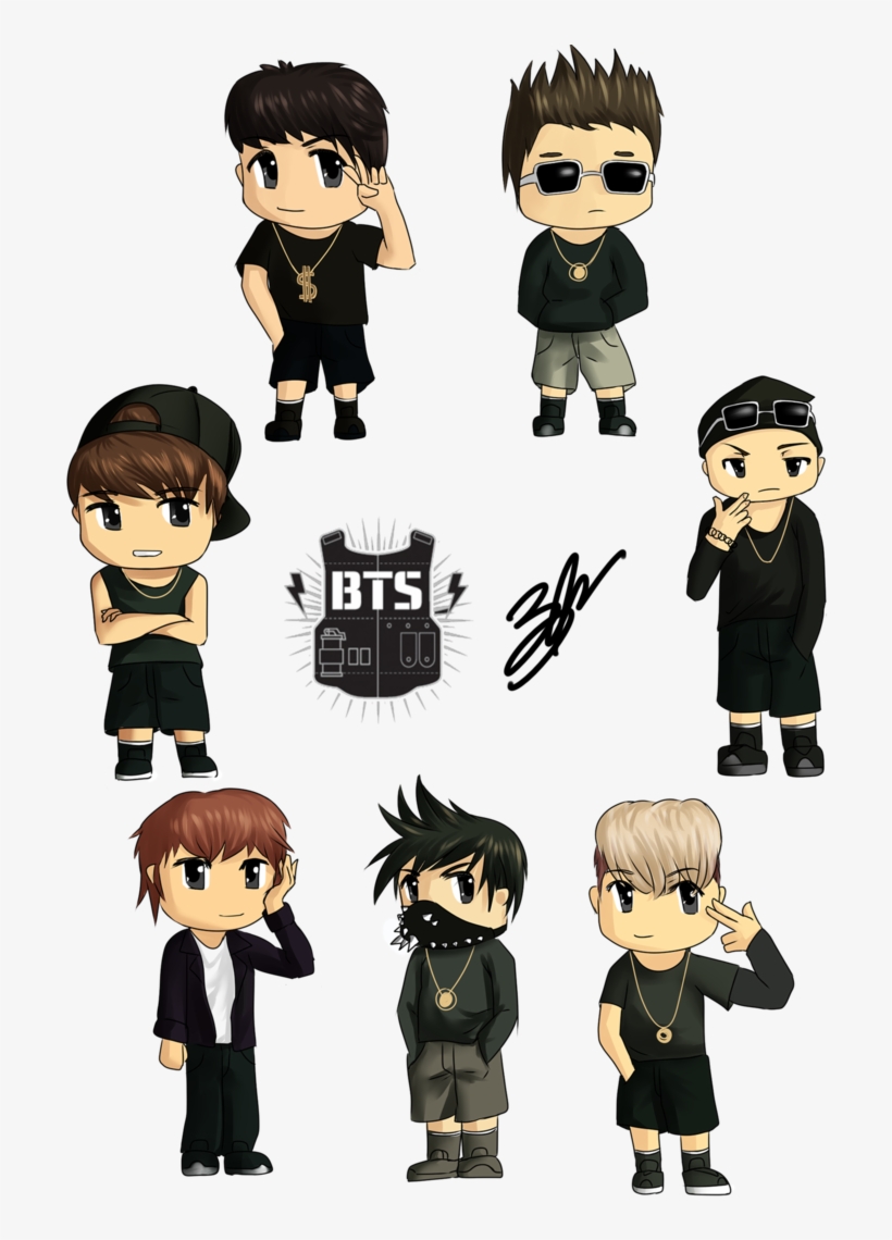 Bts New Cartoon Characters