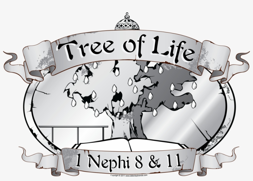 Book Of Mormon Clipart Latter Day Pearls Clipart Library - Tree Of Life Picture Ornament, transparent png #4154031