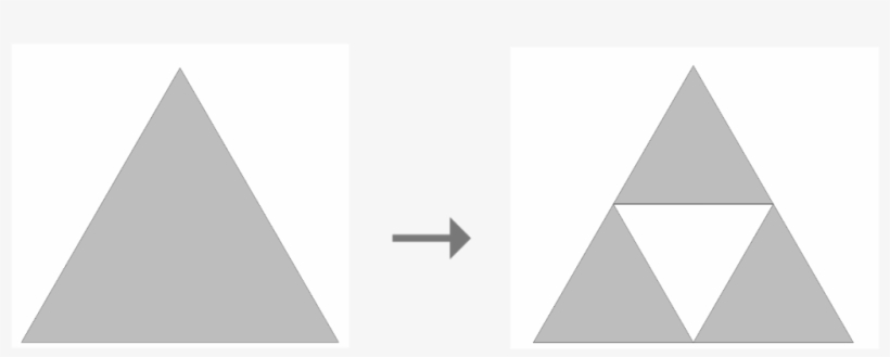 Sierpinski Triangle Rule - Sierpinski Triangle, transparent png #4154097
