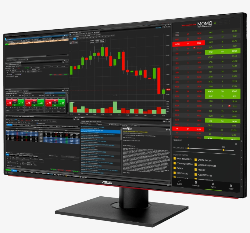 Realtime Desktop Stock Application To Find New Us Stock - Stock, transparent png #4154568