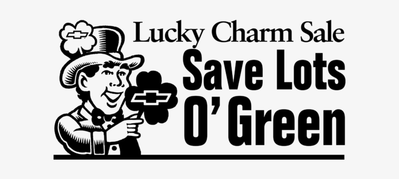 Chevrolet Lucky Charm Sale Logo Png Transparent & Svg - Chevrolet, transparent png #4155247