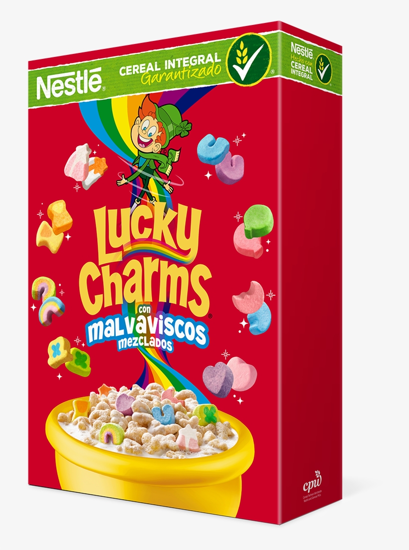 Cereal Lucky Charms - Cereal Lucky Charms Mexico, transparent png #4155299