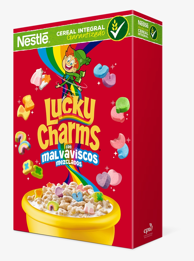 Cereal Lucky Charms - Cereal Lucky Charms Mexico, transparent png #4155299
