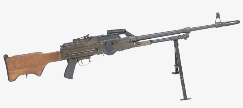 Light Machine Gun M84 - Pkt 7.62, transparent png #4155483