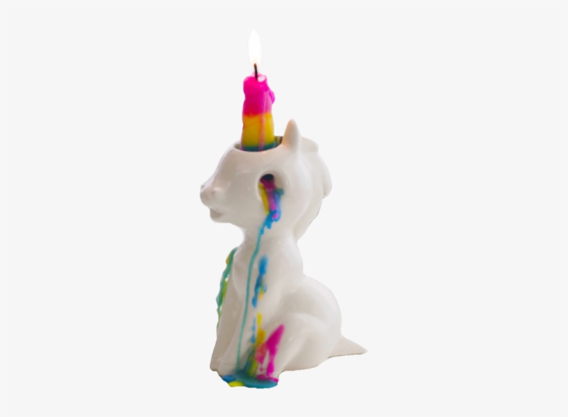 Unicorn Candle Cries Wax, transparent png #4155875