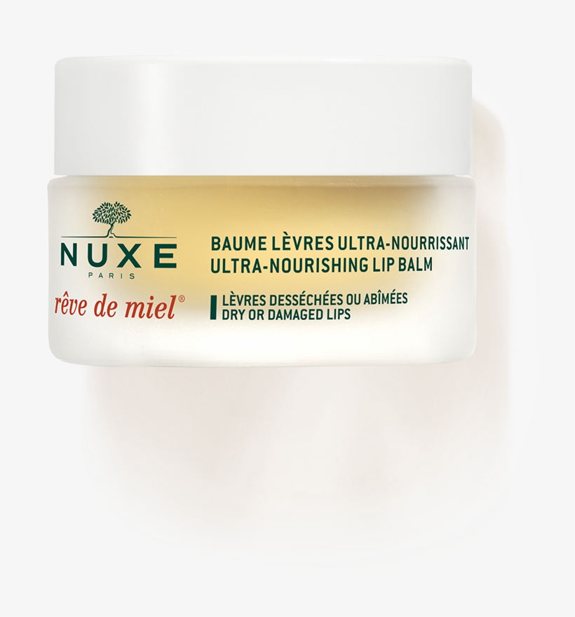 Lip Balm Nuxe, Rêve De Miel® Ultra-nourishing Lip Balm - Nuxe - Reve De Miel Ultra-comfortable Face Cream 50, transparent png #4156316