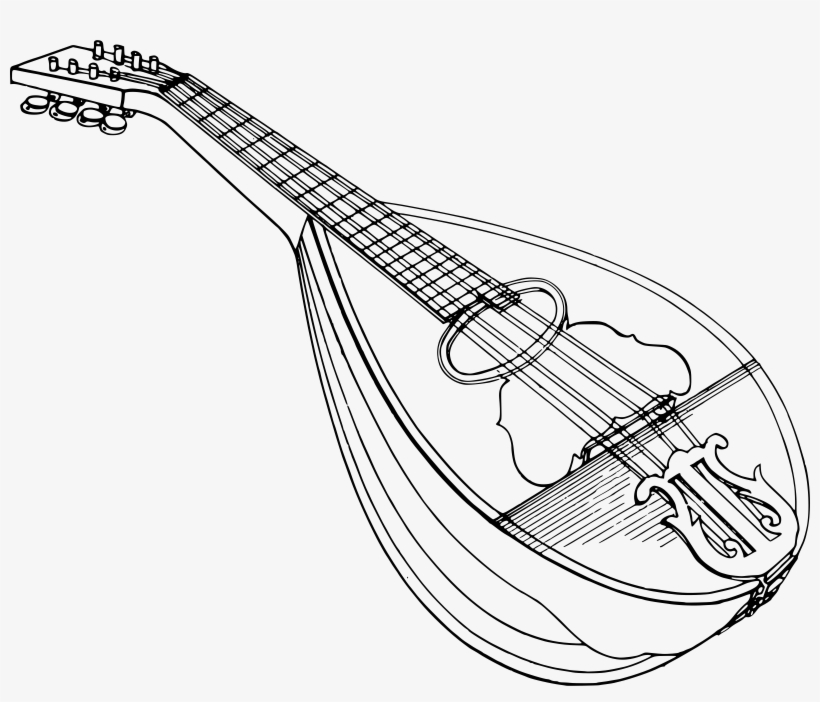 This Free Icons Png Design Of Bowlback Mandolin, transparent png #4156534