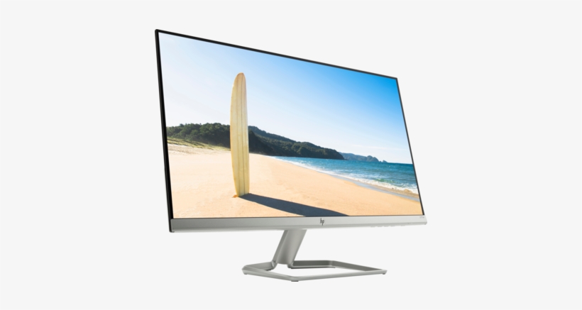 Hp 27 Curved Display - Hp 22fw 21.5 Ips Full Hd Led Monitor, transparent png #4156692