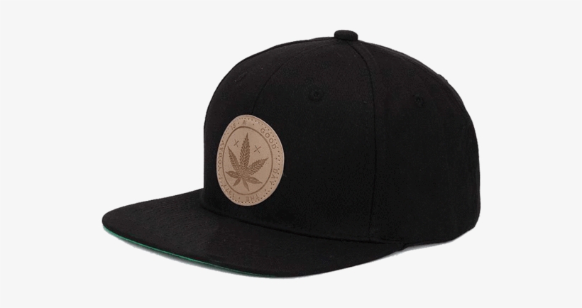 A Black Snapback Cap With Marijuana Leaves On It - 3m Reflective Low Pro Cap, transparent png #4156875