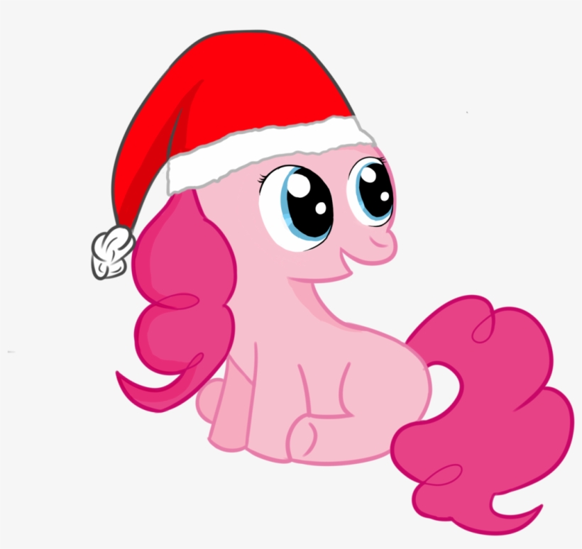 Dragonfoorm, Christmas, Hat, Pinkie Pie, Safe, Simple - Illustration, transparent png #4156879