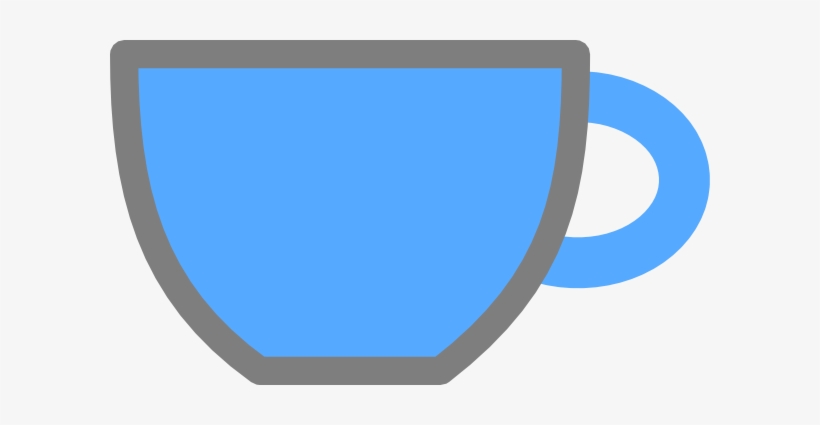 How To Set Use Miel Blue Cup Svg Vector, transparent png #4156987