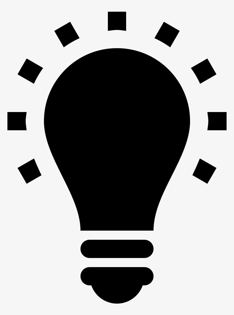 Light Bulb Clip Art Free Vector 4vector - Lampada Icon, transparent png #4157035