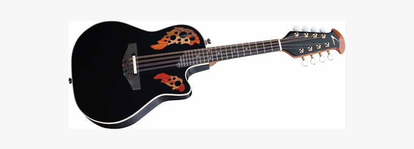 Ovation Acoustic-electric Cutaway Mandolin With Case - Serj Tankian Taylor Guitars T5, transparent png #4157213