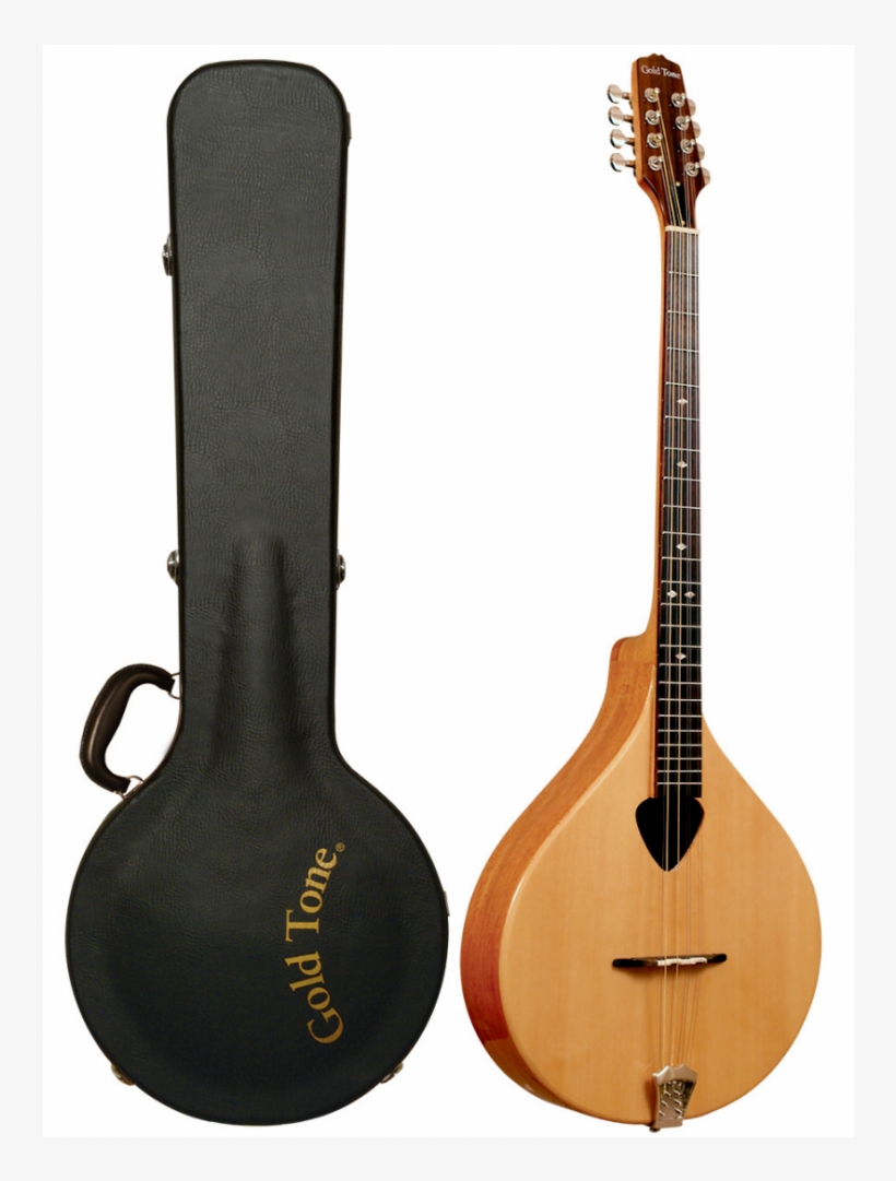Gold Tone Model Bz 500 8 String Irish Bouzouki Mandolin - Gold Tone Octave Mandolin W/case, transparent png #4157354