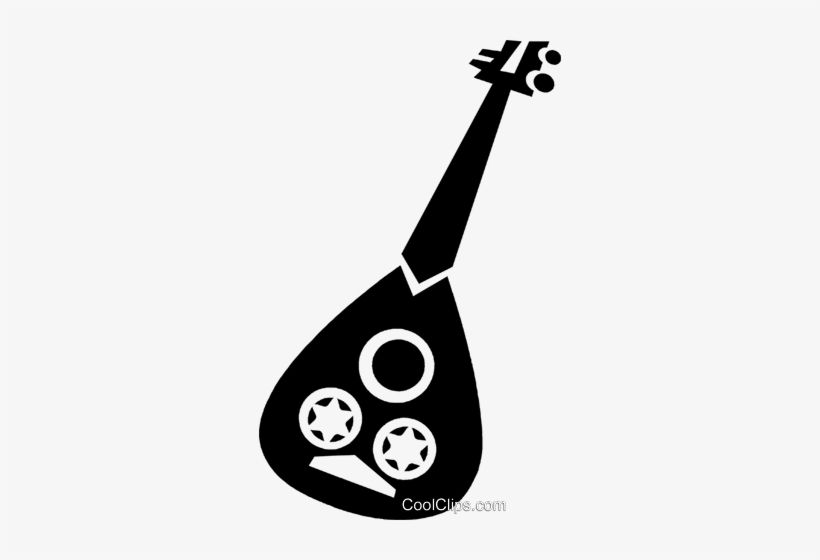 Mandolin Royalty Free Vector Clip Art Illustration, transparent png #4157478