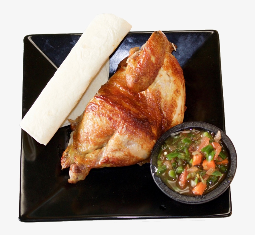 Half Chicken - Chicken, transparent png #4157665