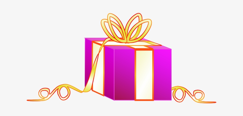 Feliz Cumpleaños Con Regalos, Parte - Wrapped Gift Clip Art, transparent png #4157811