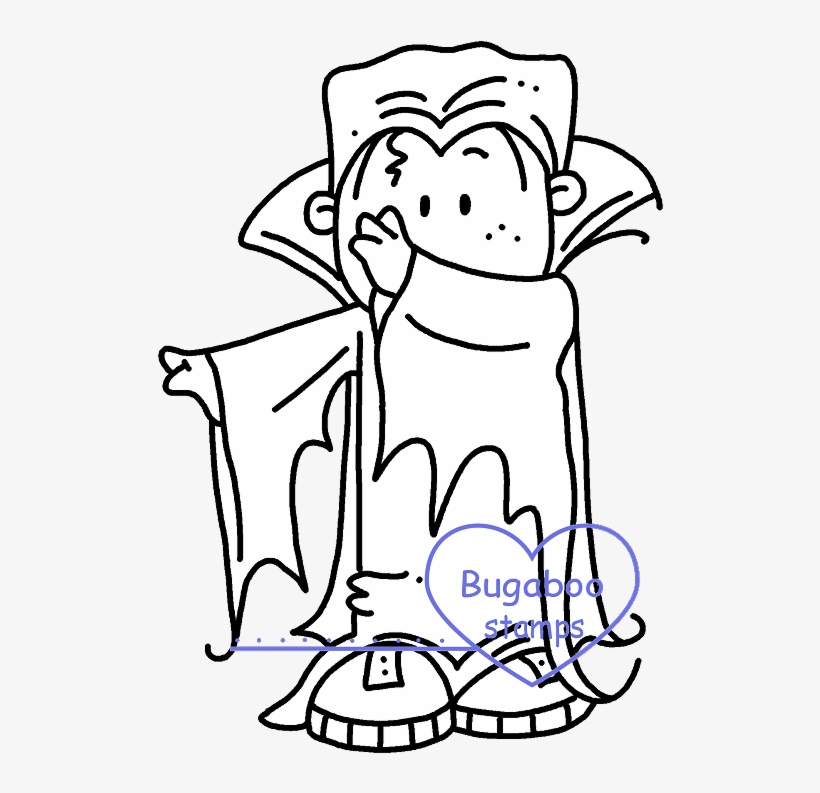 Digi Stamps,hween Brat Dracula,bugaboo Stamps, - Cartoon, transparent png #4157904