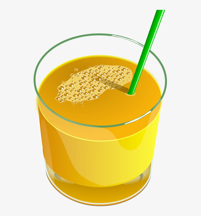 Free Vector Juice Glass - Glass Of Juice, transparent png #4157977