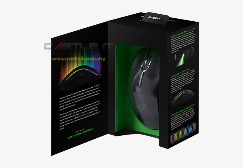 Photo Razer Mouse Wirless Usb Mamba Chroma 16000 Rz01 - Mouse Razer Mamba Tournament Edition, transparent png #4158163