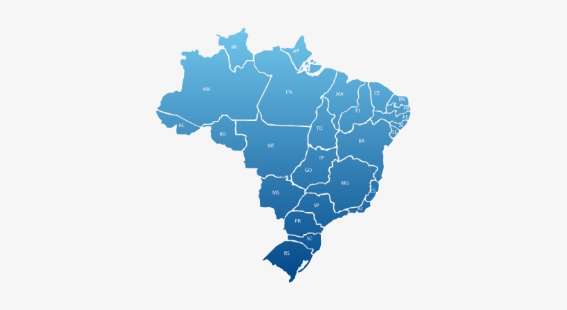 Mapa Do Brasil Png Grande - Brazilian Presidential Elections 2018, transparent png #4158633