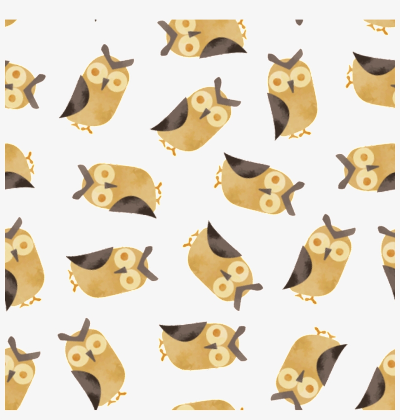 Yellow Owl Cartoon Background - Portable Network Graphics, transparent png #4158871