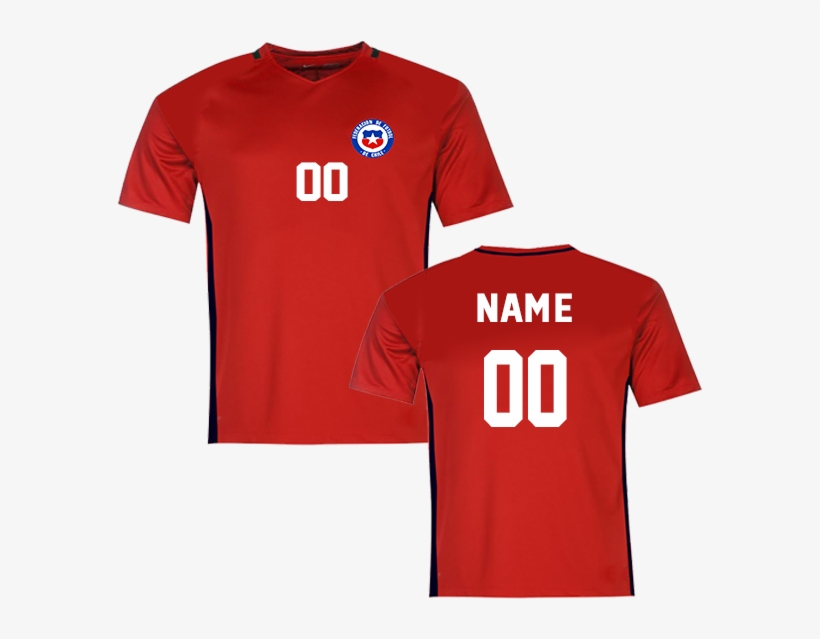 Chile Soccer Jersey - Jersey, transparent png #4159062