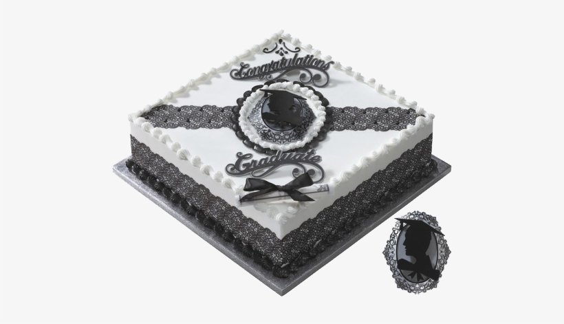 33045 - Girls Cake Graduation, transparent png #4159124