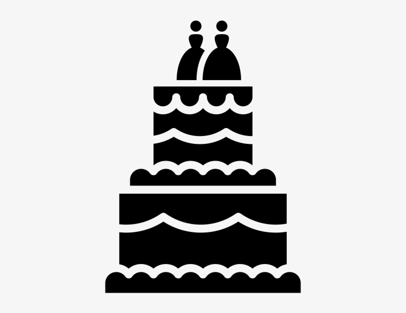 Wedding Cake Rubber Stamp - Wedding Cake, transparent png #4159256