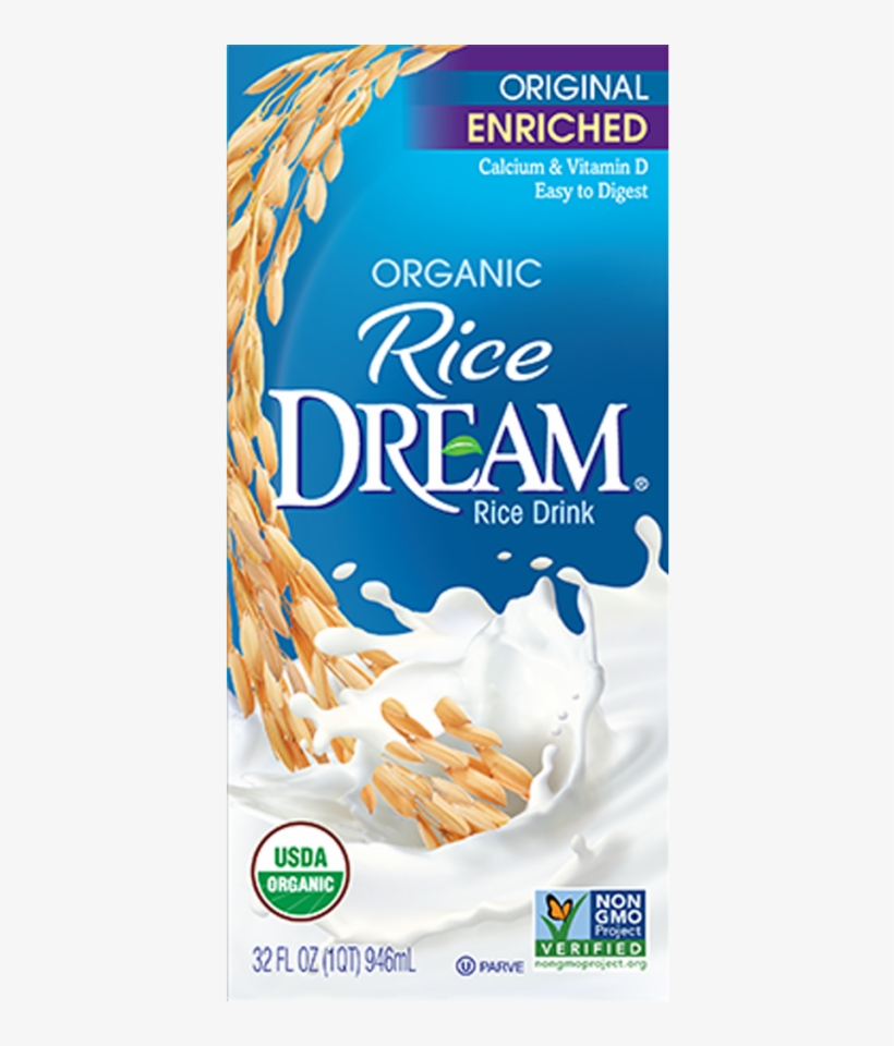 Enriched Original Rice Drink - Vanilla Soy Milk Organic, transparent png #4159507