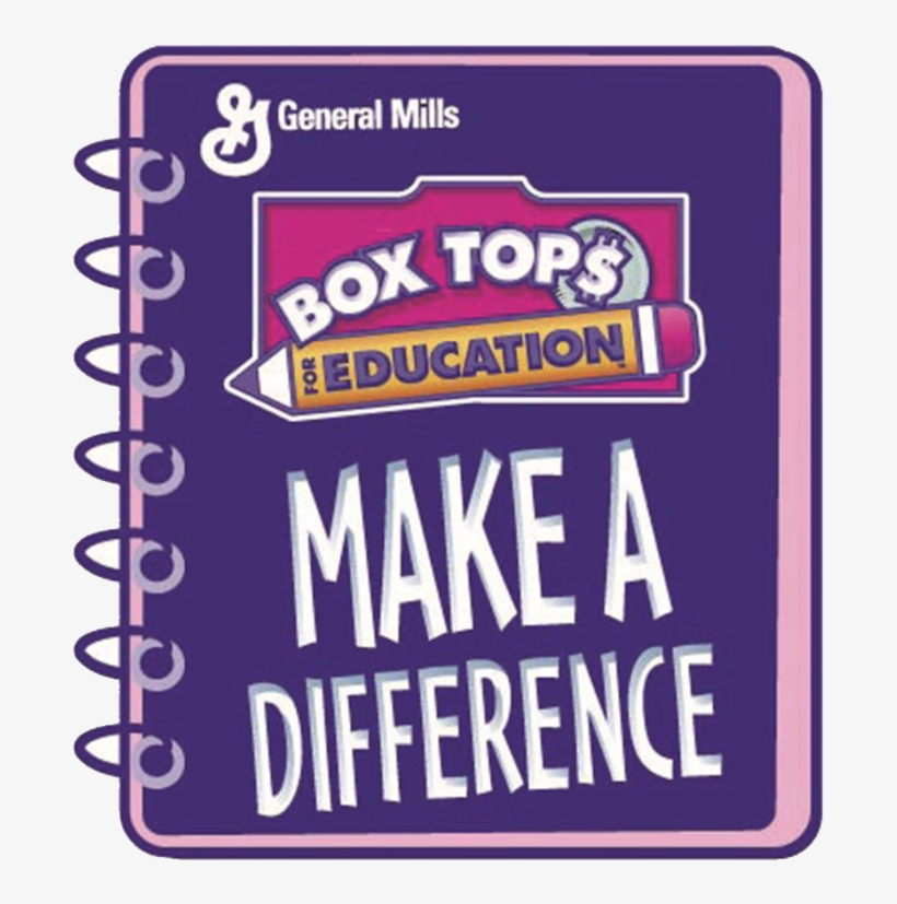 Image Result For Box Tops For Education Make A Difference - Avery Border Name Badge Label Pad, Blue, 40 Labels, transparent png #4159640