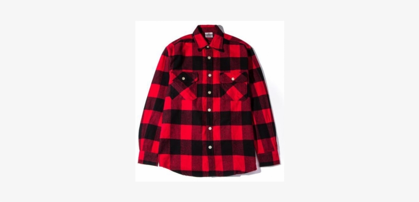 Anti Social Club Flannel Red, transparent png #4159916