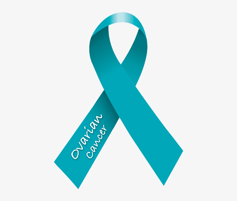 Report Abuse - Cervical Cancer Teal Ribbon, transparent png #4160163