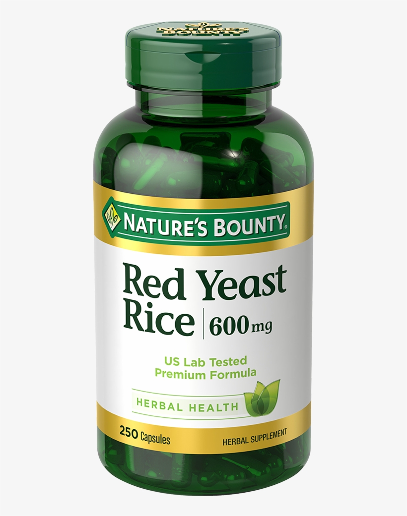 Red Yeast Rice Fish Oil Nature's Bounty 1200 Mg Free Transparent PNG Download PNGkey