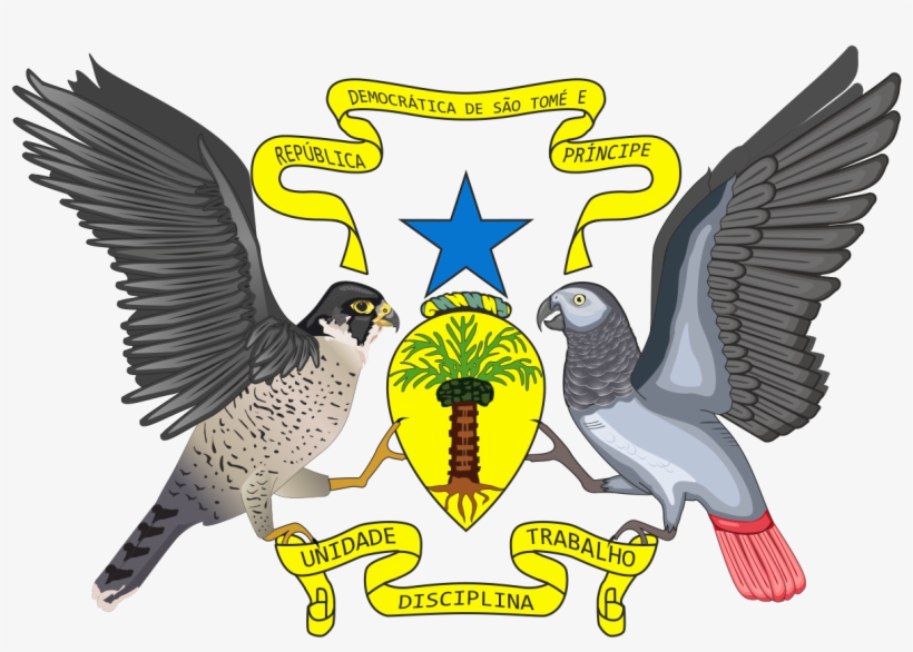 Coat Of Arms Of São Tomé And Príncipe - Coat Of Arms Of Sao Tome And Principe, transparent png #4161629