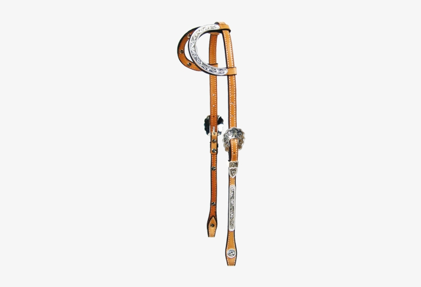 Pard's Western Shop Double Ear Rope Edge Show Harness - Ski, transparent png #4161646
