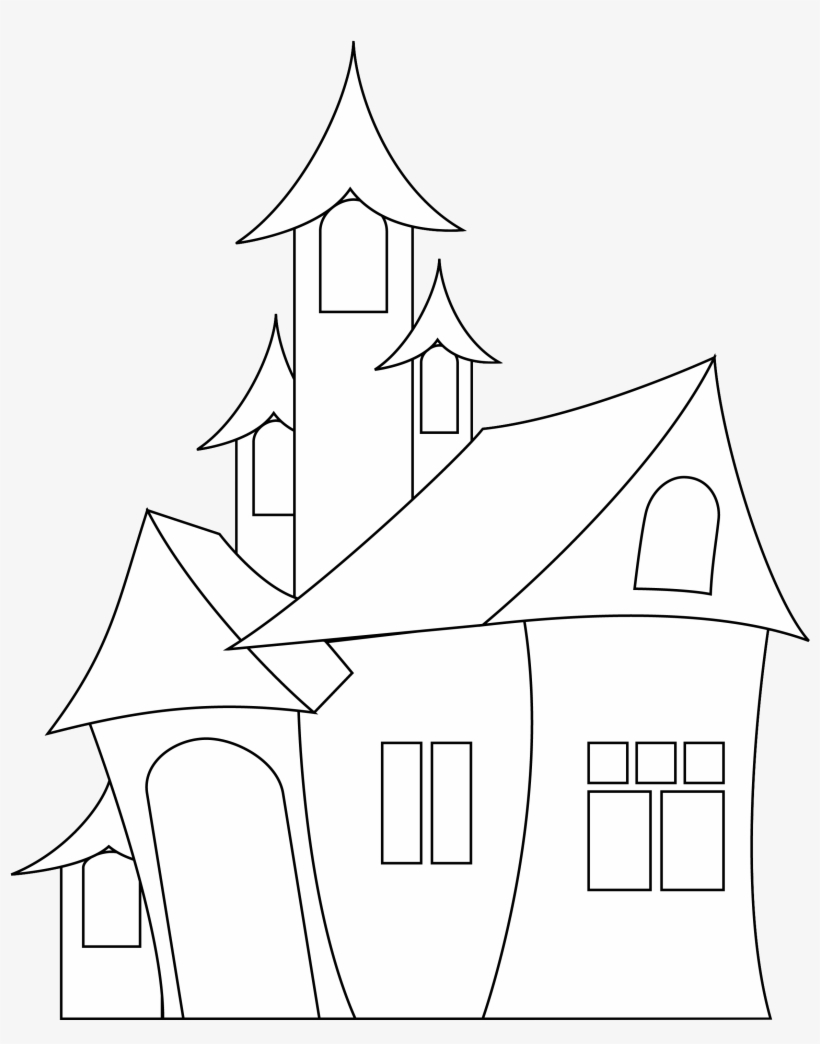 Drawing Castle 115 - Drawing, transparent png #4161734