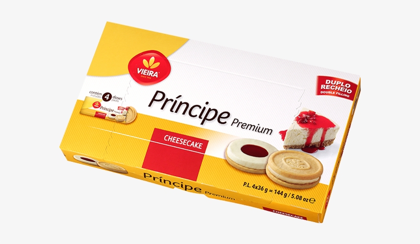 Principe Cheesecake 144g - Vieira Cheesecake, transparent png #4161819