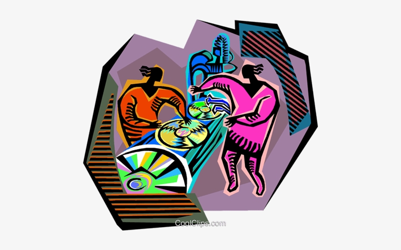 Business Motif With Cd Rom Production Royalty Free - Illustration, transparent png #4161885