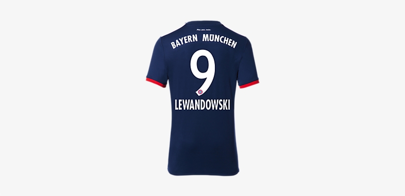 Robert Lewandowski Bayern Munich Home Jersey 2015-16 - Arsenal Away Shirt Guendouzi, transparent png #4161936