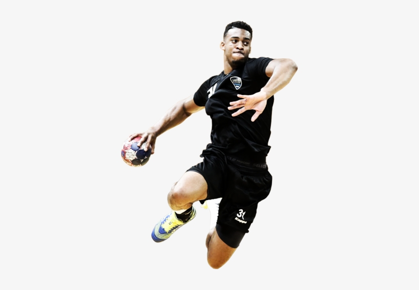 Handball Clipart File Png Images - Joueur De Hand Png, transparent png #4162876