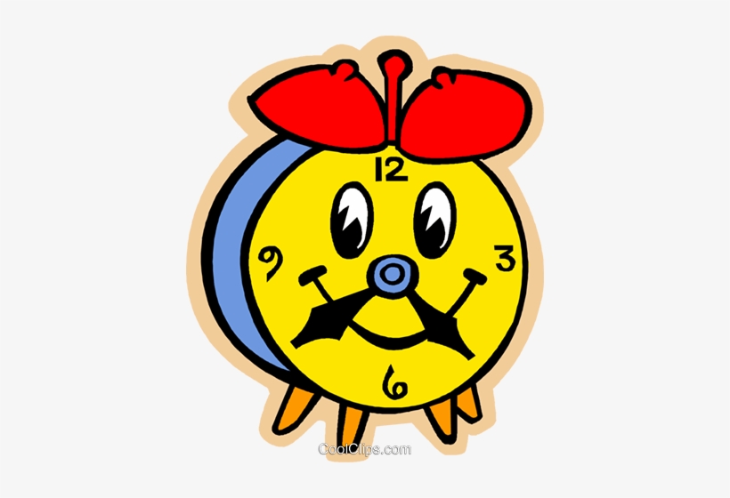 Toy Clock Royalty Free Vector Clip Art Illustration - Trivia About Digestive System, transparent png #4162940