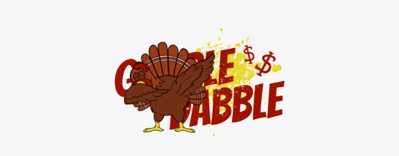 Gobble Dabble - Turkey, transparent png #4162972