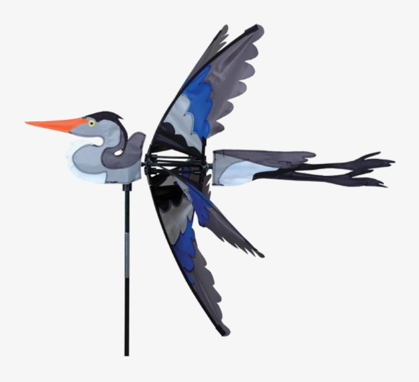 Blue Heron Spinner - Premier Designs 80cm . Great Blue Heron, transparent png #4163784