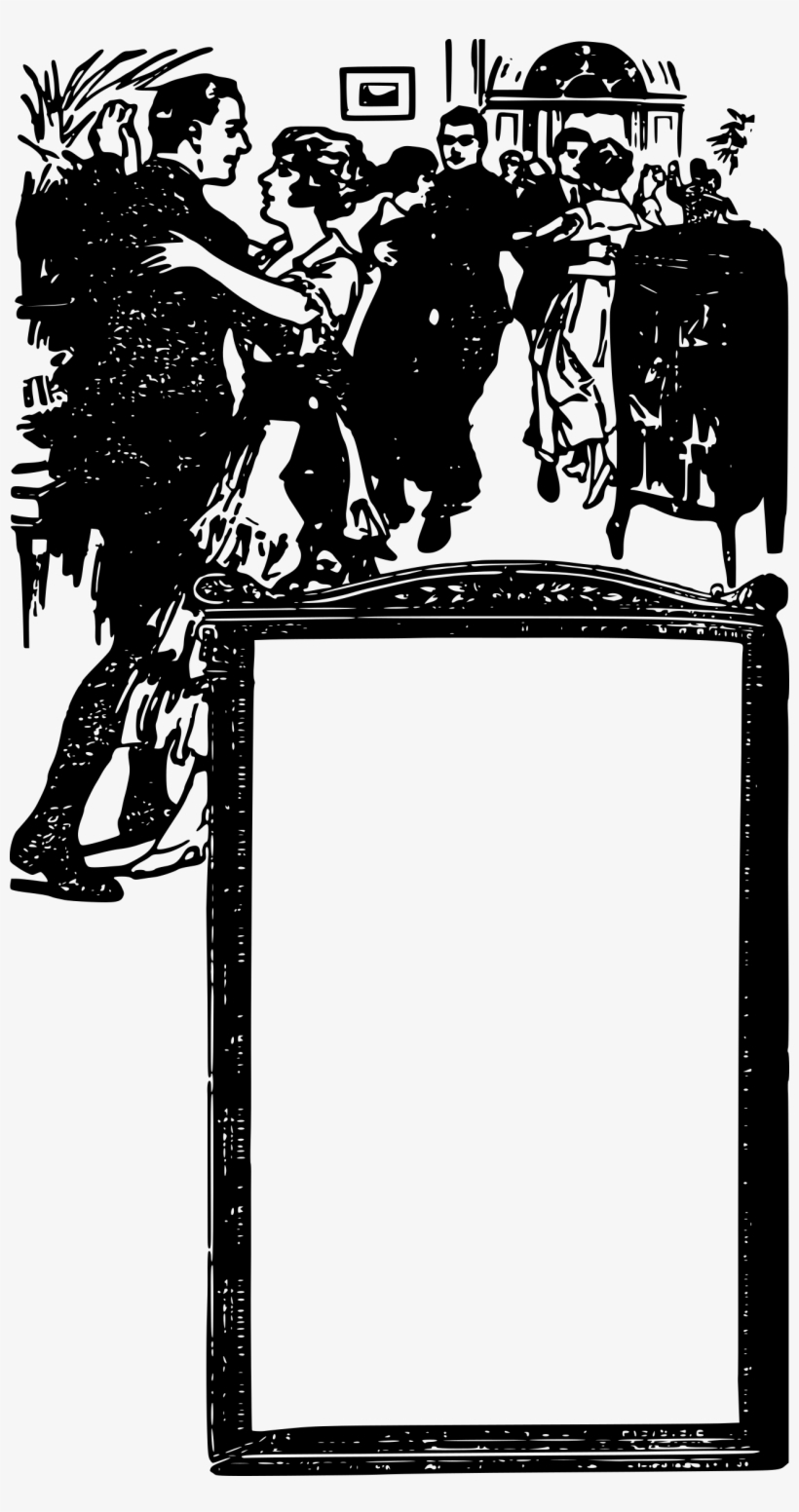 This Free Icons Png Design Of Dancing Couple Frame, transparent png #4163807