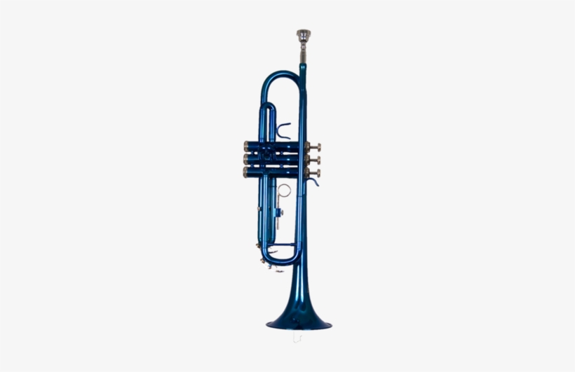 B - U - S - A - Wtr-bu Trumpet Blue - Mendini Mtt-rl Lacquer Brass Bb Trumpet Red, transparent png #4163916