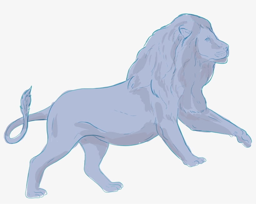 Middle East Associated This Constellation With The - Masai Lion, transparent png #4163991