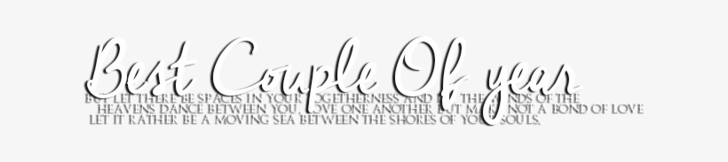 Couple Png - Calligraphy, transparent png #4163999
