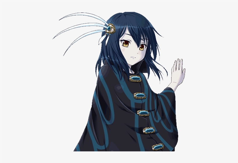 Blue Heron Fire Dialogue Render - Anime, transparent png #4164055