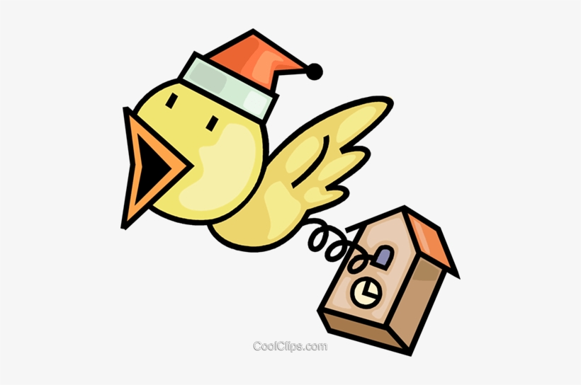 Relógio Cuco Livre De Direitos Vetores Clip Art Ilustração - Relogio Cuco Png, transparent png #4164214
